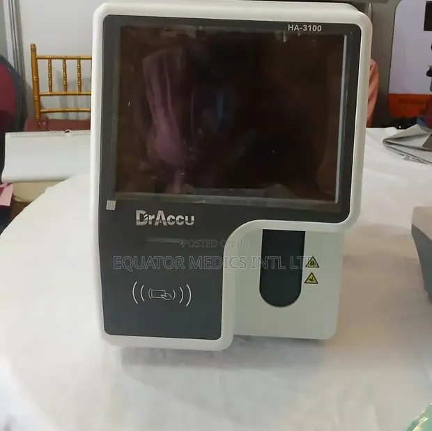 Dr Accu HA 3100 3-Part Hematology Analyzer - 1