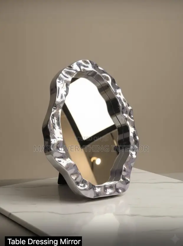 Luxury Table Mirror - Gold/Silver - 1