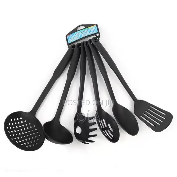 6-in-1 Plastic Spoon Set - 1