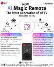 LG MR25 AI Magic Remote Controller (Black) - 3