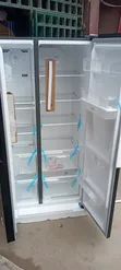 Polystar Side by Side Double Door Refrigerator with Dispenser - 1