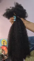 Kinky Bulk Hair Extensions - 3