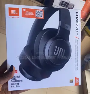 JBL LIVE 770NC Wireless Noise Cancelling Headphones - Blue