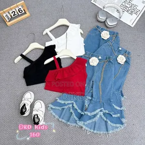 The Children's Place Trousers and Top Set (Girls, 3-5Y)