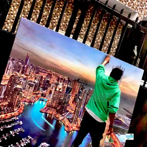 HD Classic Sparkling Golden Digital Painting Wall Art