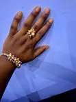 Ring Bracelet Plated Gold - 3