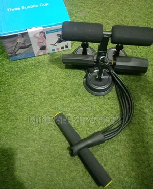 Three Suction Sit Up & Resistance Band