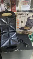 SOKANY 4-Slice Sandwich Maker - 2