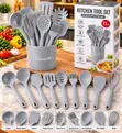 King Brand Cikakken Kwaiyen Dafa Abinci na Silicone - 2