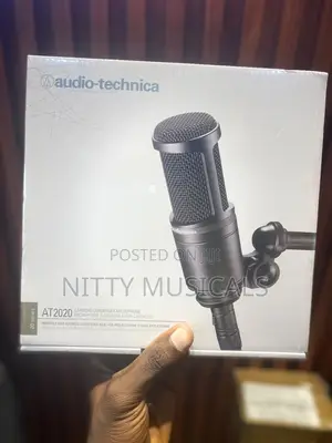 Audio-Technica AT2020 Cardioid Condenser Microphone