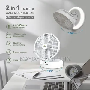 IWIN Fan Mai Girman Inci 8 Mai Caji Tare Da Remote & LED
