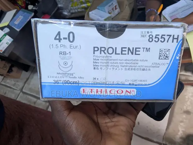 Ethicon Prolene 4-0 Surgical Suture - 1