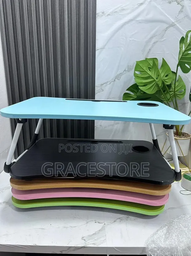 Adjustable Foldable Laptop Bed Table/Desk - 1