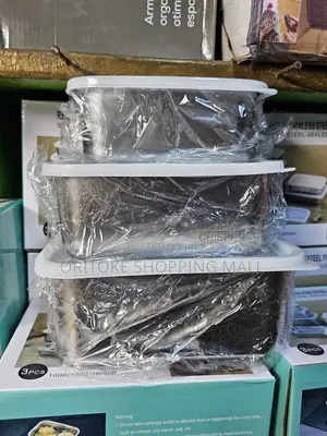 3-in-1 Bakin Karfe Na Ajiya