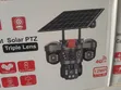 Triple Lens Solar 4G PTZ Camera - 2