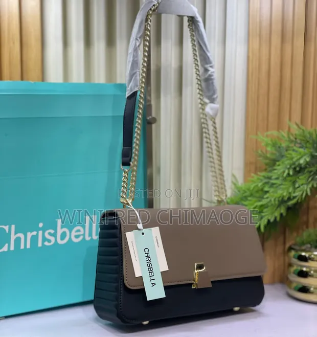 Luxury Chris Bella Handbag - Medium, Genuine Leather - 1