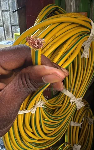 70mm Single Core Flexible Earth Cable - Green/Yellow