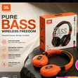 JBL Tune 760NC Wireless Headphone - Orange/Black - 3