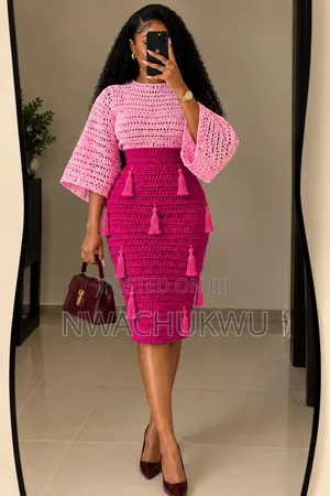 Lucy Crochet Classic Ball Gown Dress