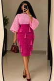 Lucy Crochet Classic Ball Gown Dress - 1