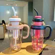 Ice Cream Water Bottle with Filter & Straw - 2