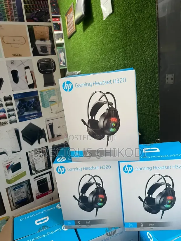 HP H320 Wired Gaming USB Headset - 1