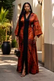 Adire Bubu Dress - Silk, Dogon, One Size - 1