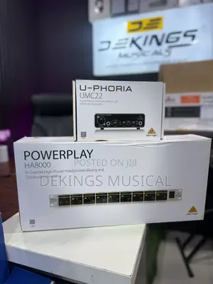 Behringer Powerplay HA8000 8-Channel Headphone Amplifier
