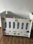 Home Interiors Baby Wooden Cot - 1