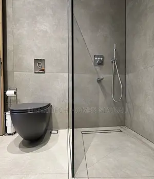 Matt Black Wall Hung Conceal WC