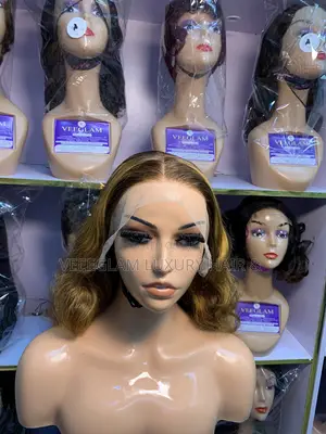 16" Bouncy Wig with 13x6 Piano Color