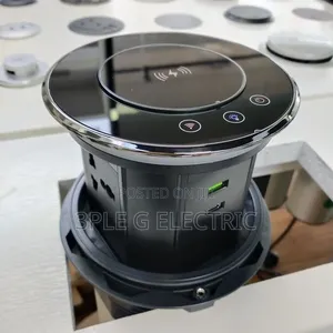 Pop-Up Socket with USB & Wireless Charger