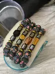 Unisex Hand Beads - Coral, Stone, Glass - 5