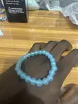 Blue Beaded Bracelet - 3