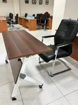 Quality Foldable Reading Table with Wheels - Brand New - 2
