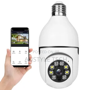 Polyvision Spy Bulb Camera PTZ 360 Digiri Panoramic