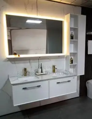 Double Bowl Cabinet Wash Hand Basin