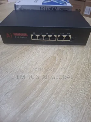 Vis-Link 4-Port Gigabit PoE Switch