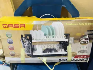 Qasa Brand New Dish Rack - White