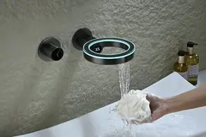 Executive LED Waterfall Wall Tap