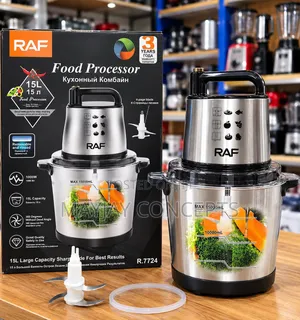 RAF 15L 1000W Heavy Duty Yam Pounder & Food Processor