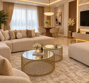 Quality Mirror Top Accent Center Table