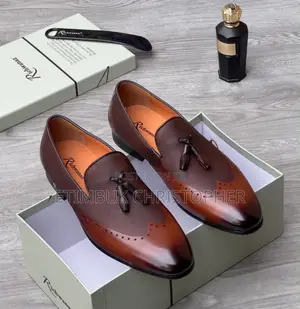Richwanaz Brown Loafers - Men's Size 40-44