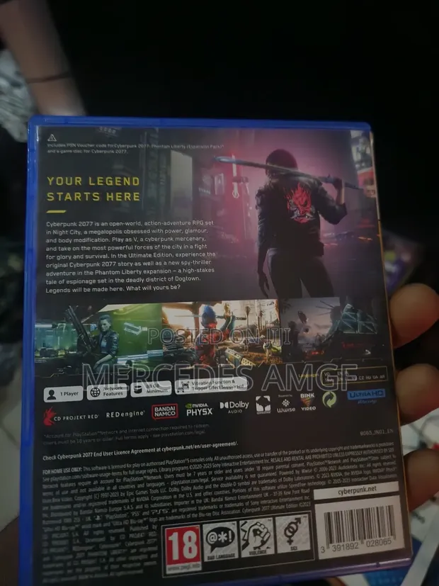 Cyberpunk 2077 - PS5 Game (Used) - 1