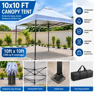 10x10 Foldable Canopy Tent