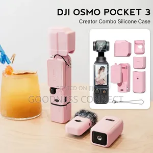 DJI Osmo Pocket 3/4 Silicone Kariyar Karewa
