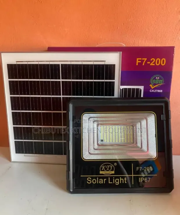 Babban Ingancin Hasken Titin Solar tare da Panel (FT 7) 200W - 1