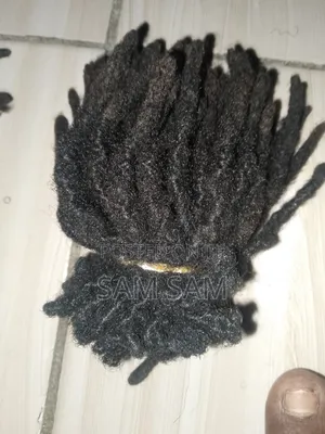 Natural Dreadlock Human Hair Extensions - 6-8 Inches