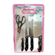 Knife Set with Chopping Board - Brand New - 1