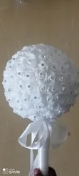 Artificial Bridal Bouquet - White - 2